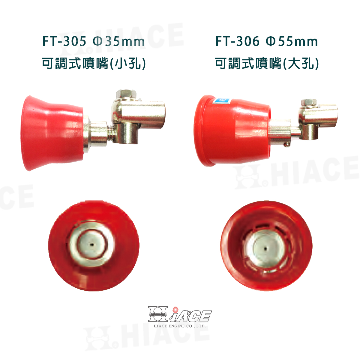 FT-305、FT-306 Adjustable Nozzle